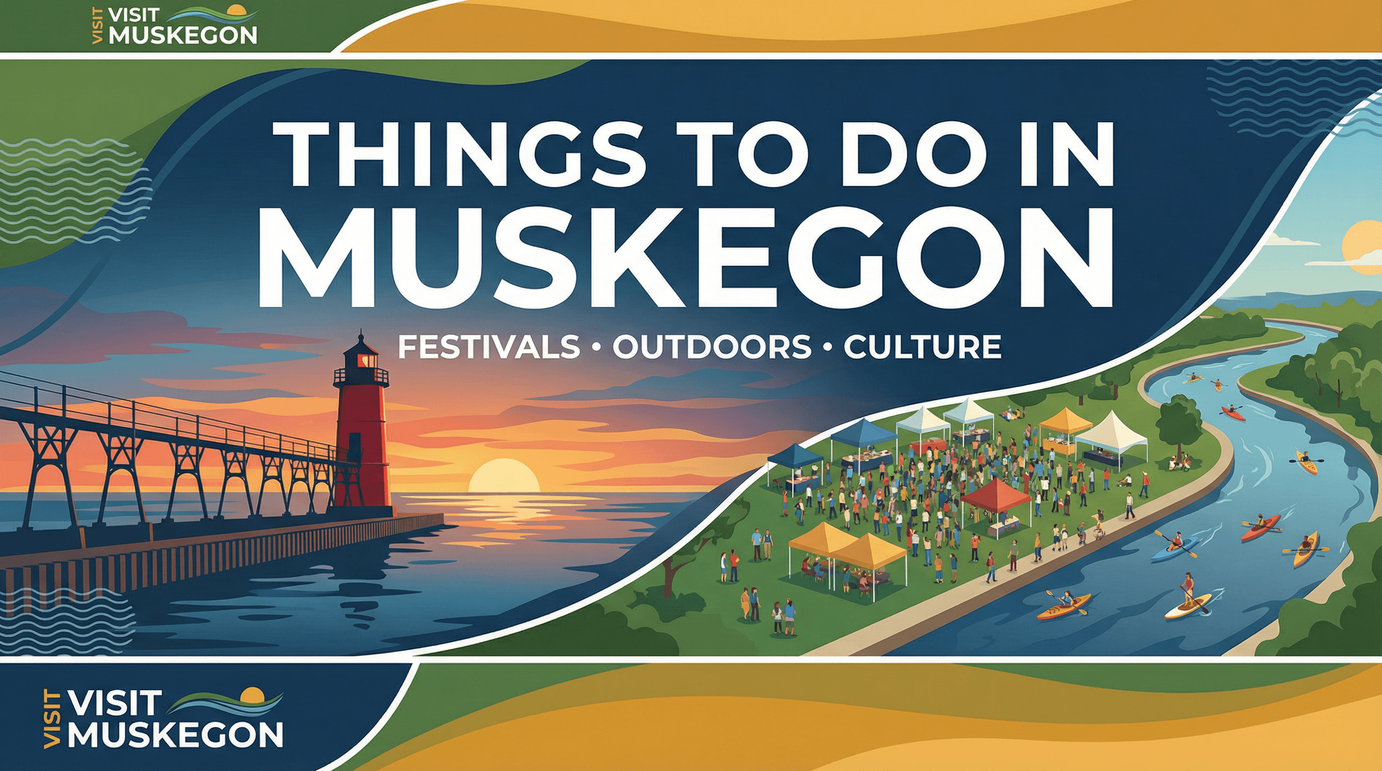 Explore Muskegon - Beautiful lakefront views, outdoor activities, and local attractions